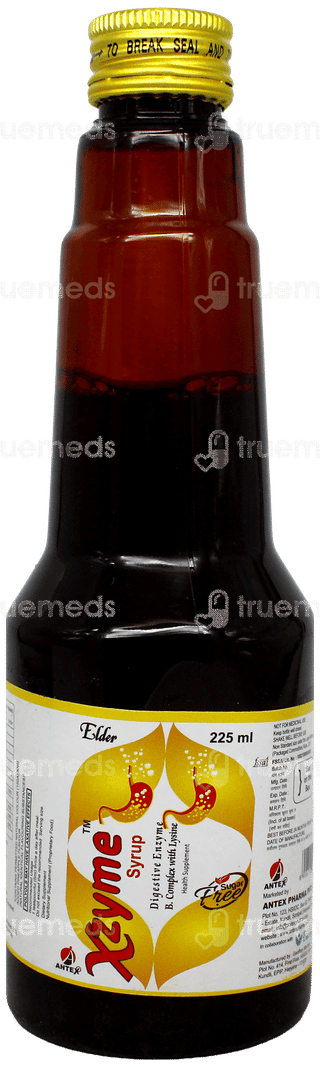 Xzyme Sugar Free Syrup 225Ml